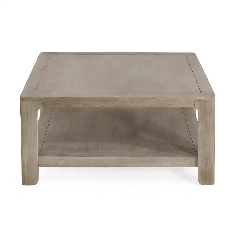 Christopher Knight Home Cletes Indoor Modern Double Layers Design Square Coffee Table