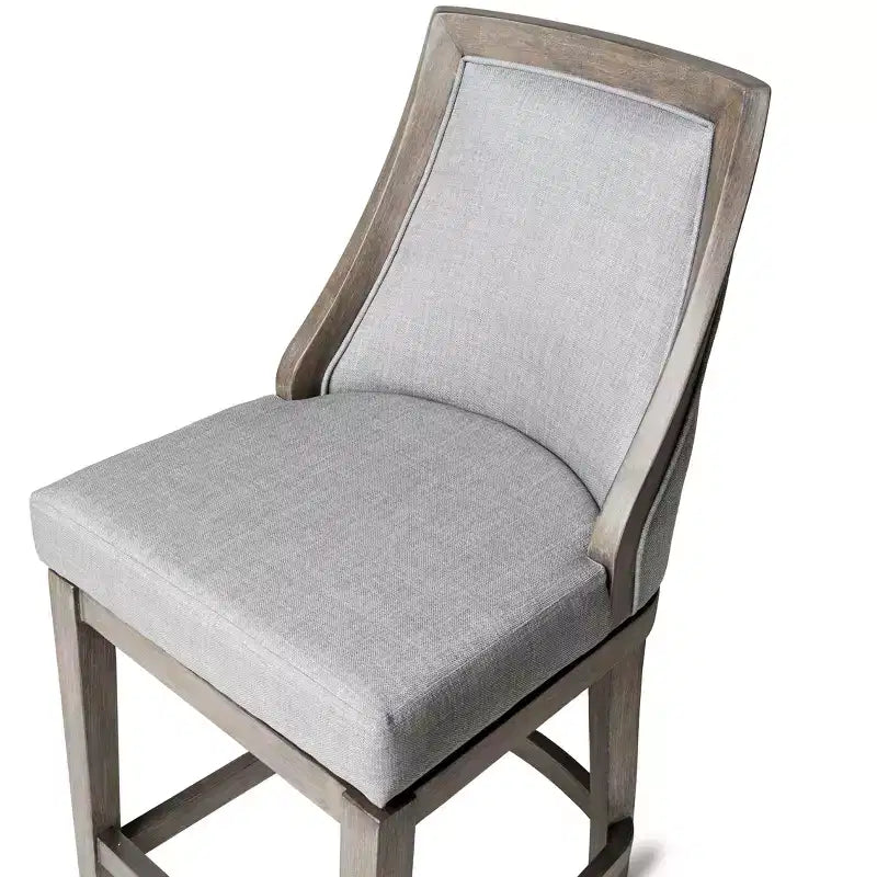 Maven Lane Vienna Bar Stool with Fabric Upholstery 31