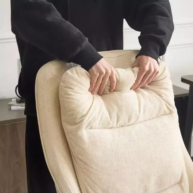 Karl Home Black PU High Back Adjustable Indoor Leisure Swivel Chair