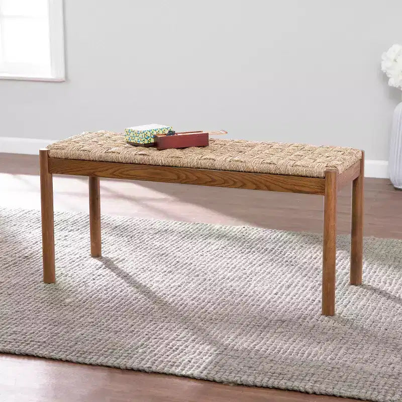 Scalby Natural Seagrass Bench - Brown - SEI