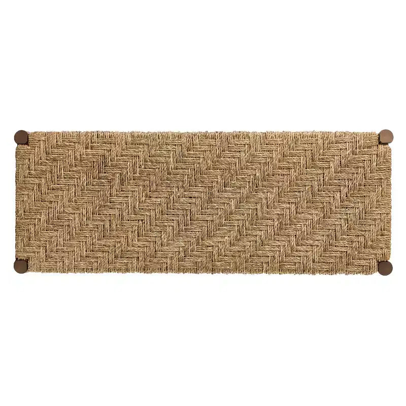 Scalby Natural Seagrass Bench - Brown - SEI
