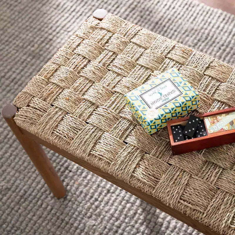 Scalby Natural Seagrass Bench - Brown - SEI