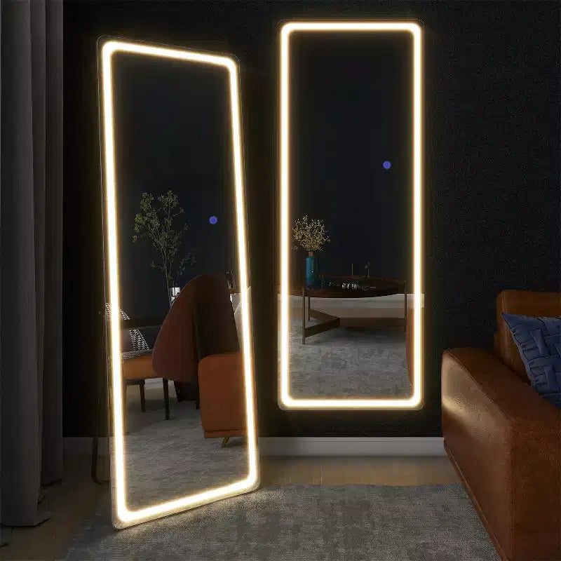 Dovelina LED Rectangle Full Length Mirror Standing Mirror