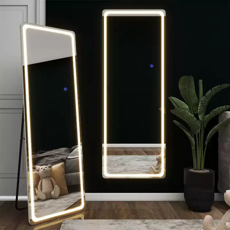 Dovelina LED Rectangle Full Length Mirror Standing Mirror
