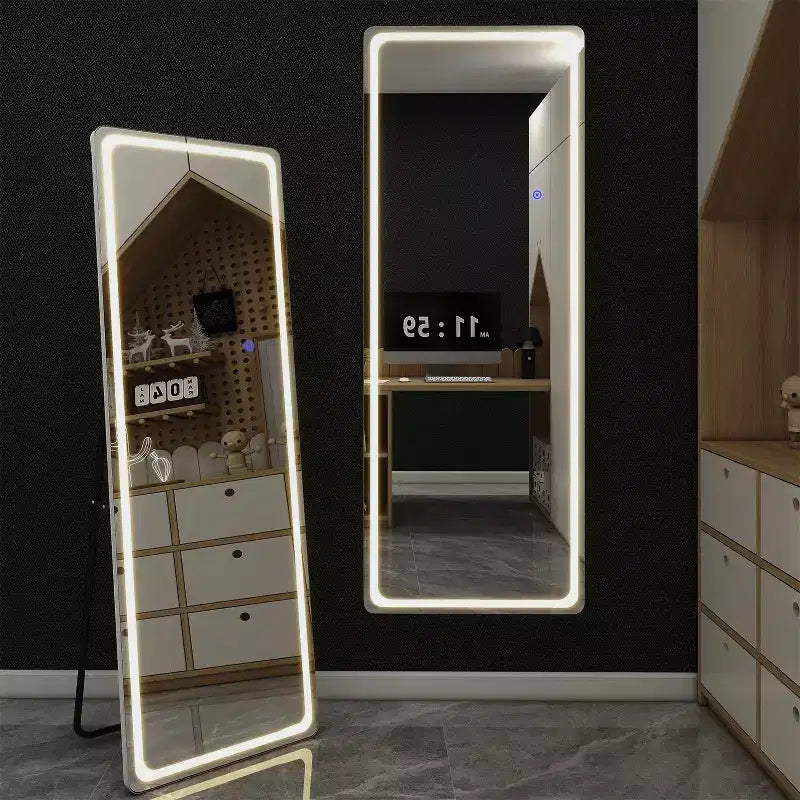 Dovelina LED Rectangle Full Length Mirror Standing Mirror
