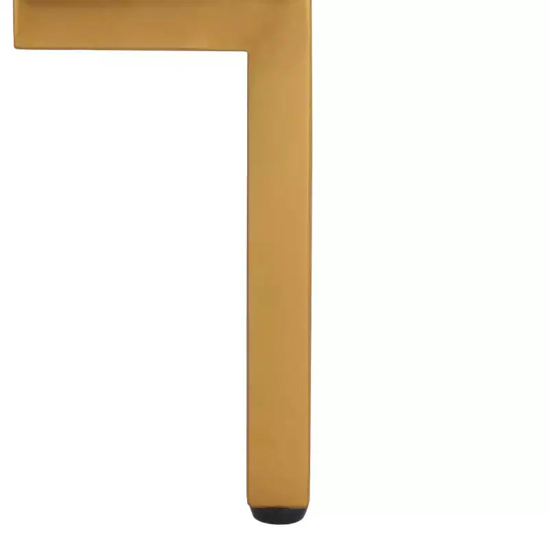 Lucian 3-Drawer Nightstand - SFV3559 - Black/Brass - Safavieh Couture